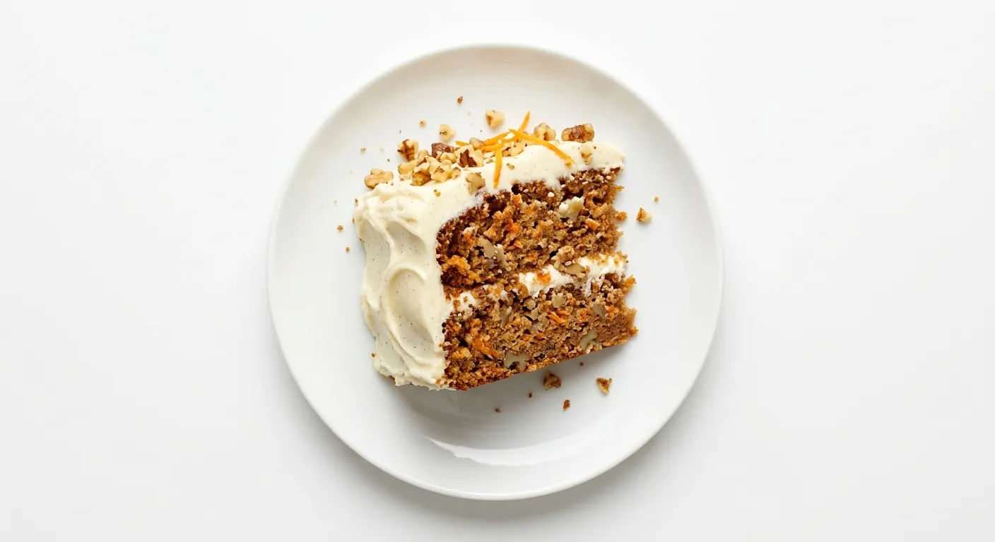 Moist Carrot Cake with Creamy Frosting