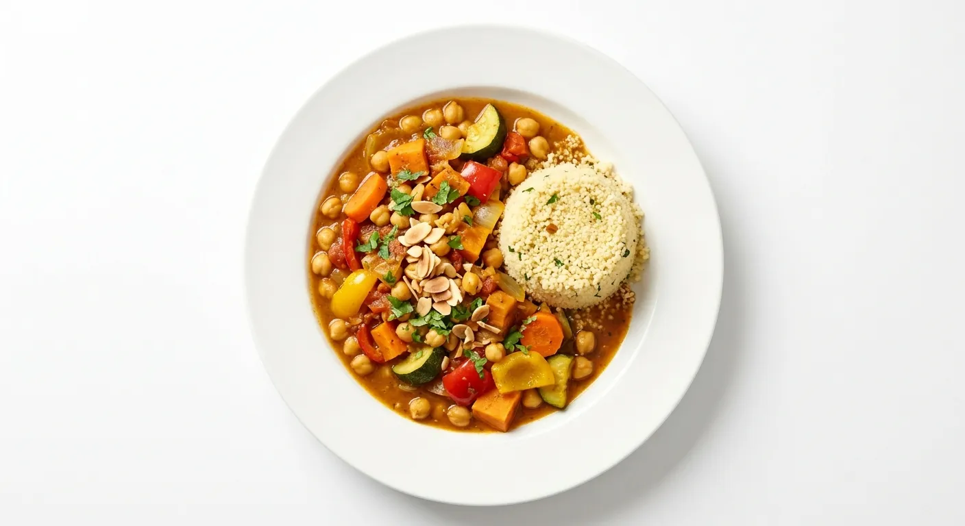 Moroccan Chickpea and Vegetable Tagine