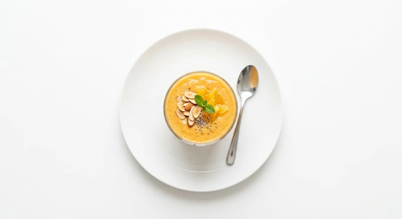 Orange Almond Breakfast Smoothie