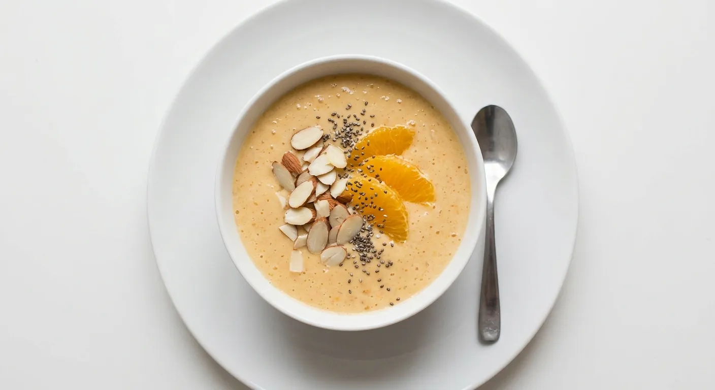 Orange and Almond Breakfast Smoothie