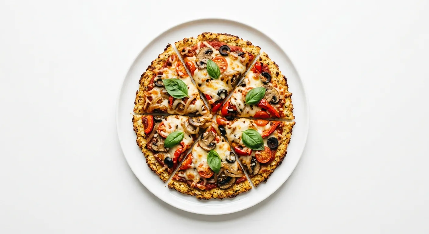 Pizza with Cauliflower Crust