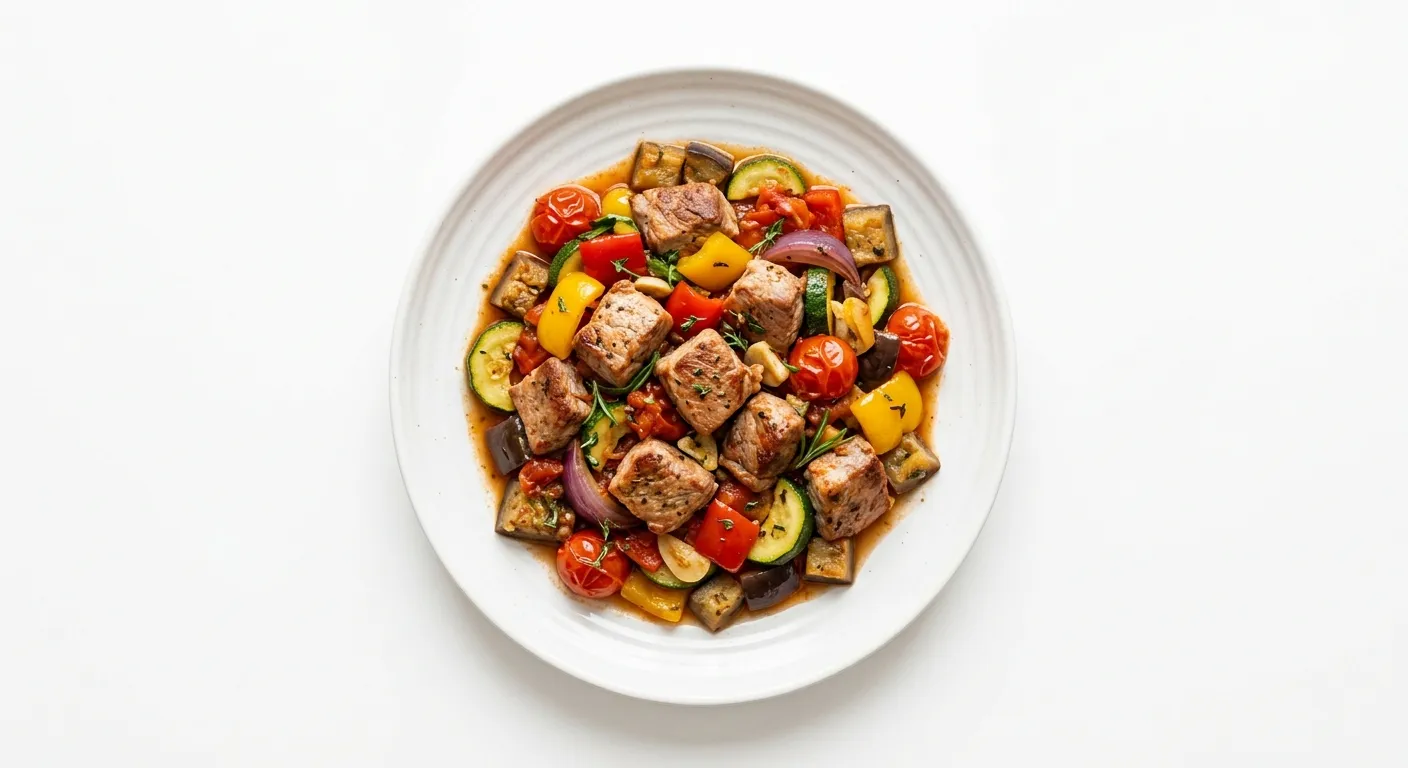 Provencal Pork and Vegetable Medley