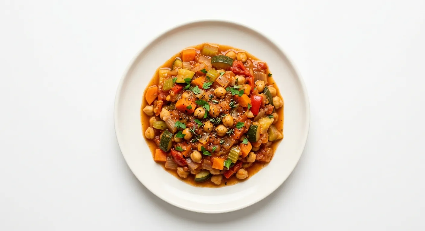 Ragoût de légumes et pois chiches