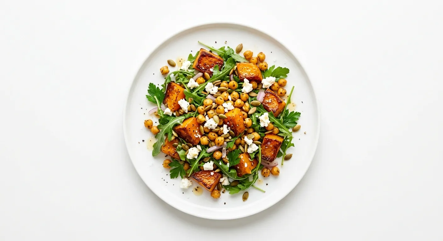 Roasted Butternut Squash and Chickpea Salad