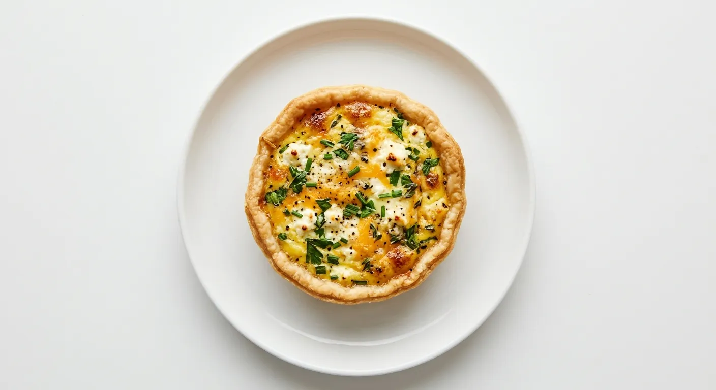Savory Herb and Cheese Breakfast Tart