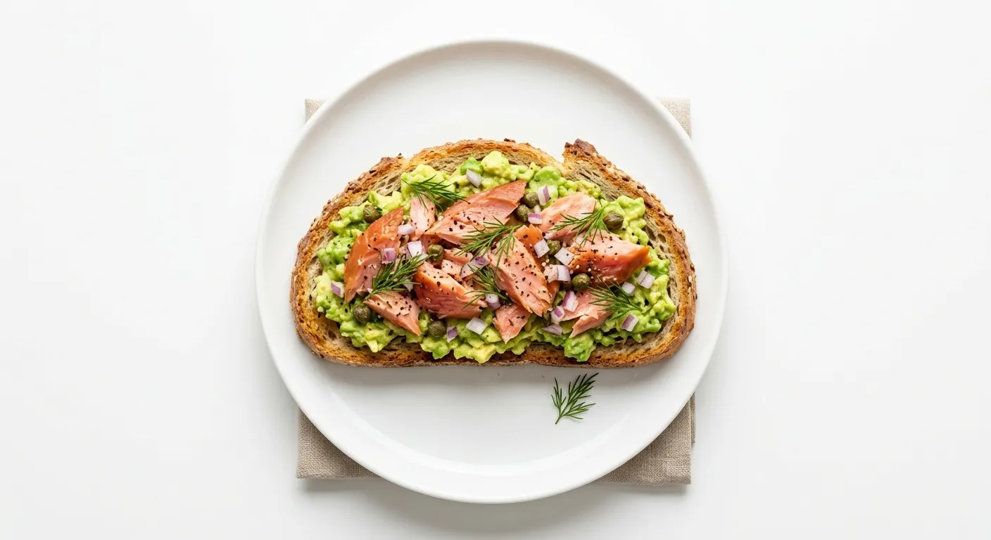 Smoked Trout and Avocado Toast