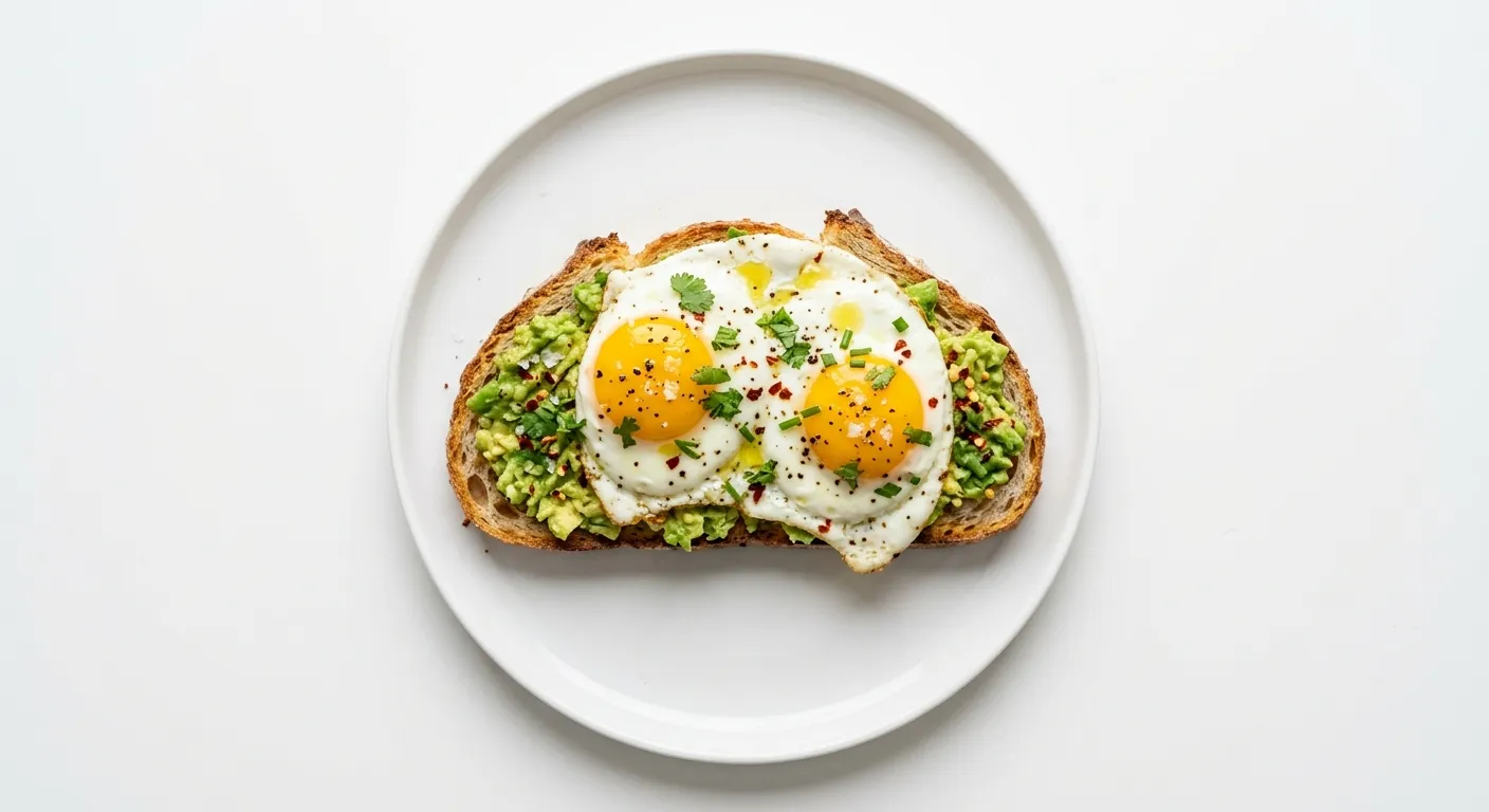 Autumn Spiced Avocado and Egg Toast