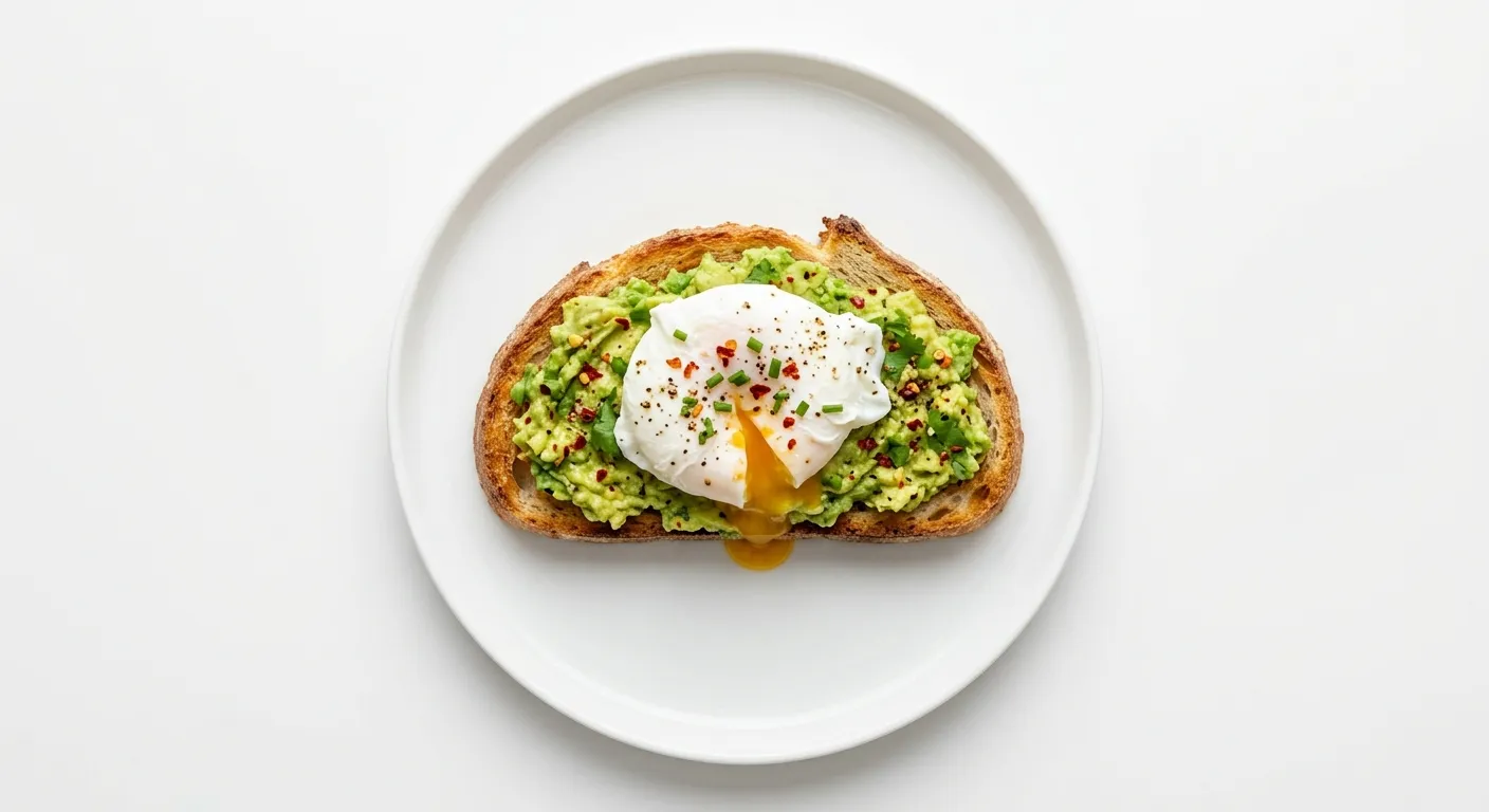 Spiced Avocado Toast with Poached Egg