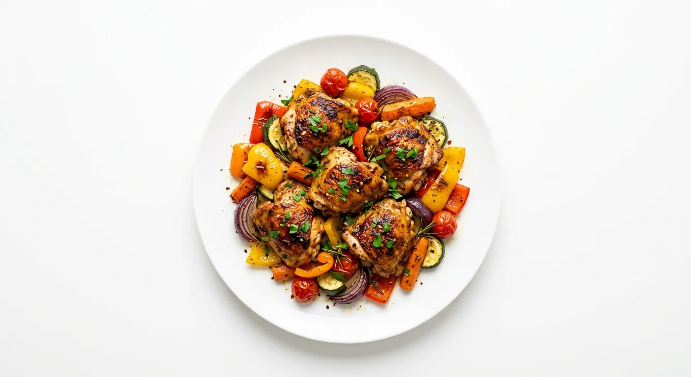 Spiced Chicken with Autumn Vegetables