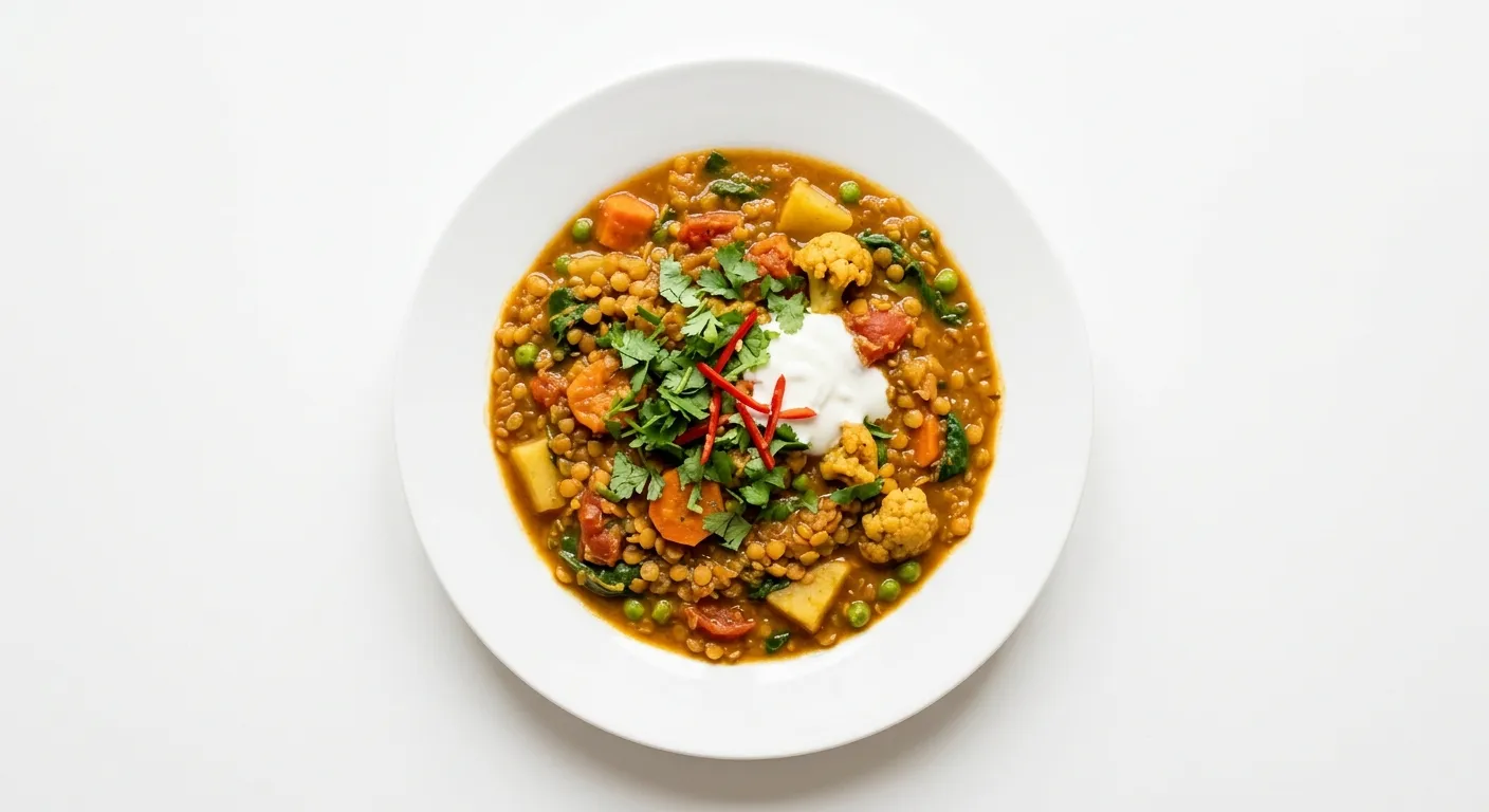 Spiced Lentil and Vegetable Curry