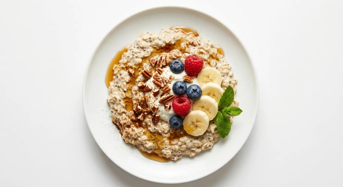 Autumn Spiced Overnight Oats