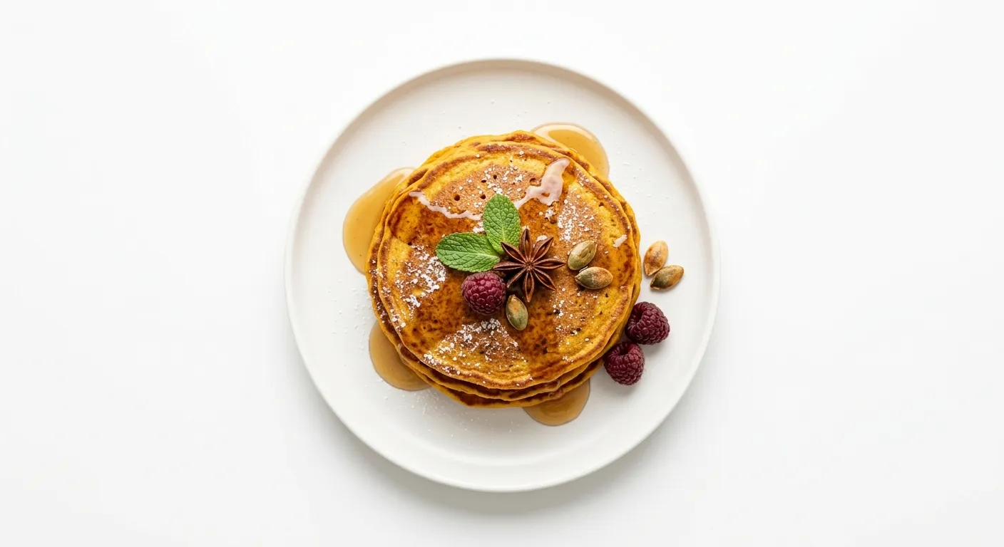 Autumn Spiced Pumpkin Pancakes