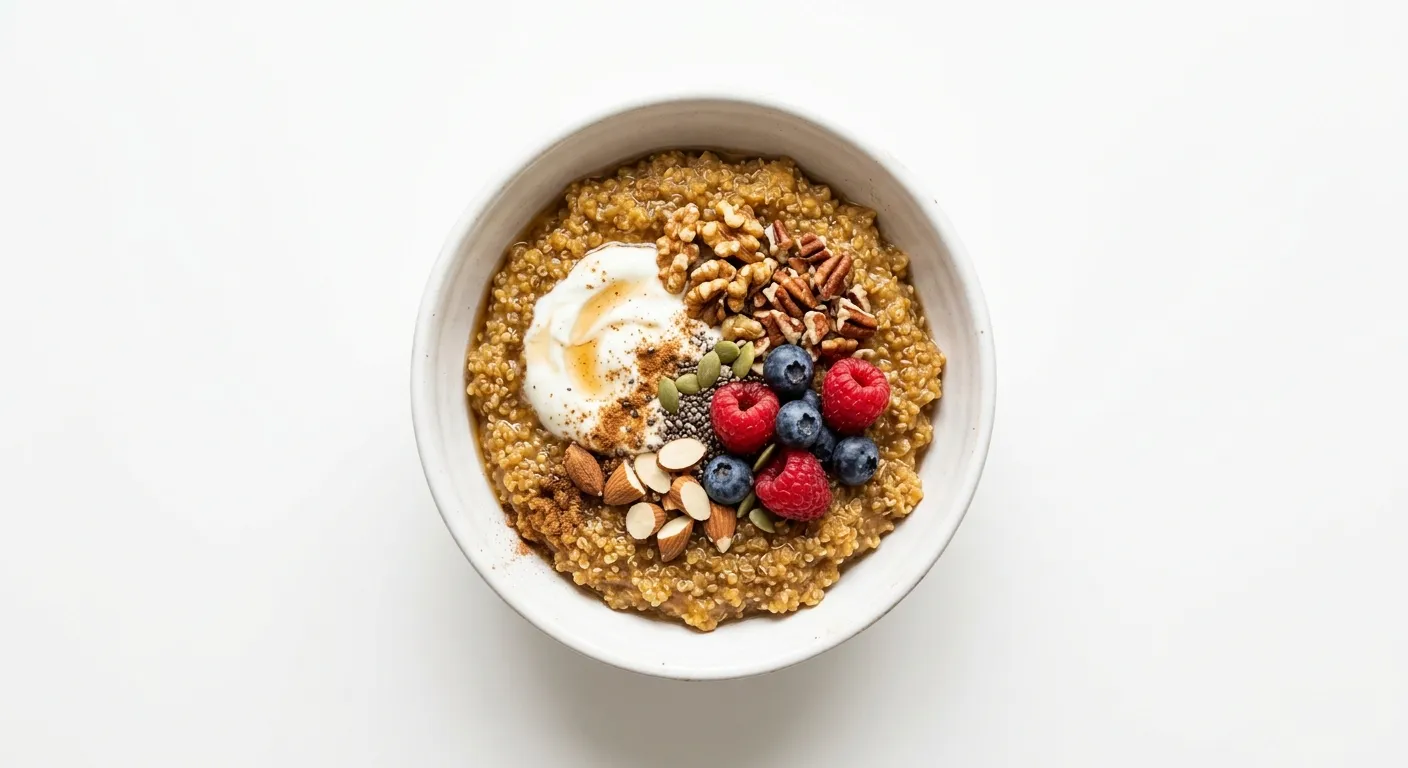 Autumn Spiced Quinoa Porridge