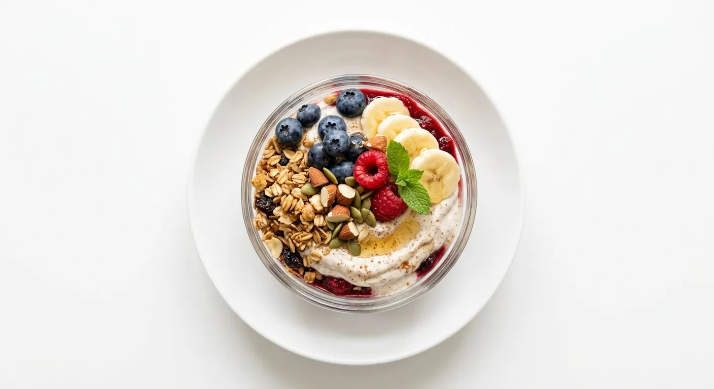 Autumn Spiced Yogurt Parfait