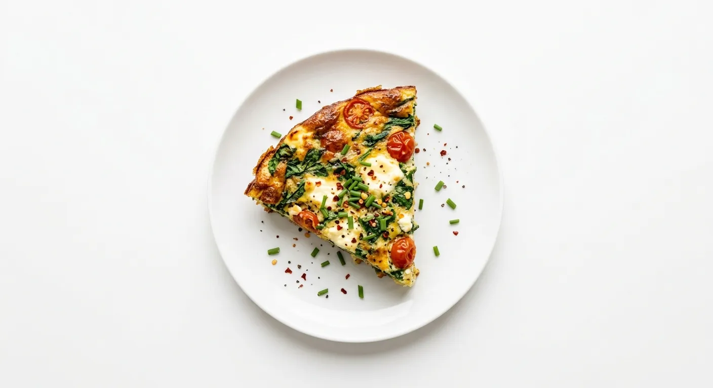 Spinach and Feta Breakfast Frittata