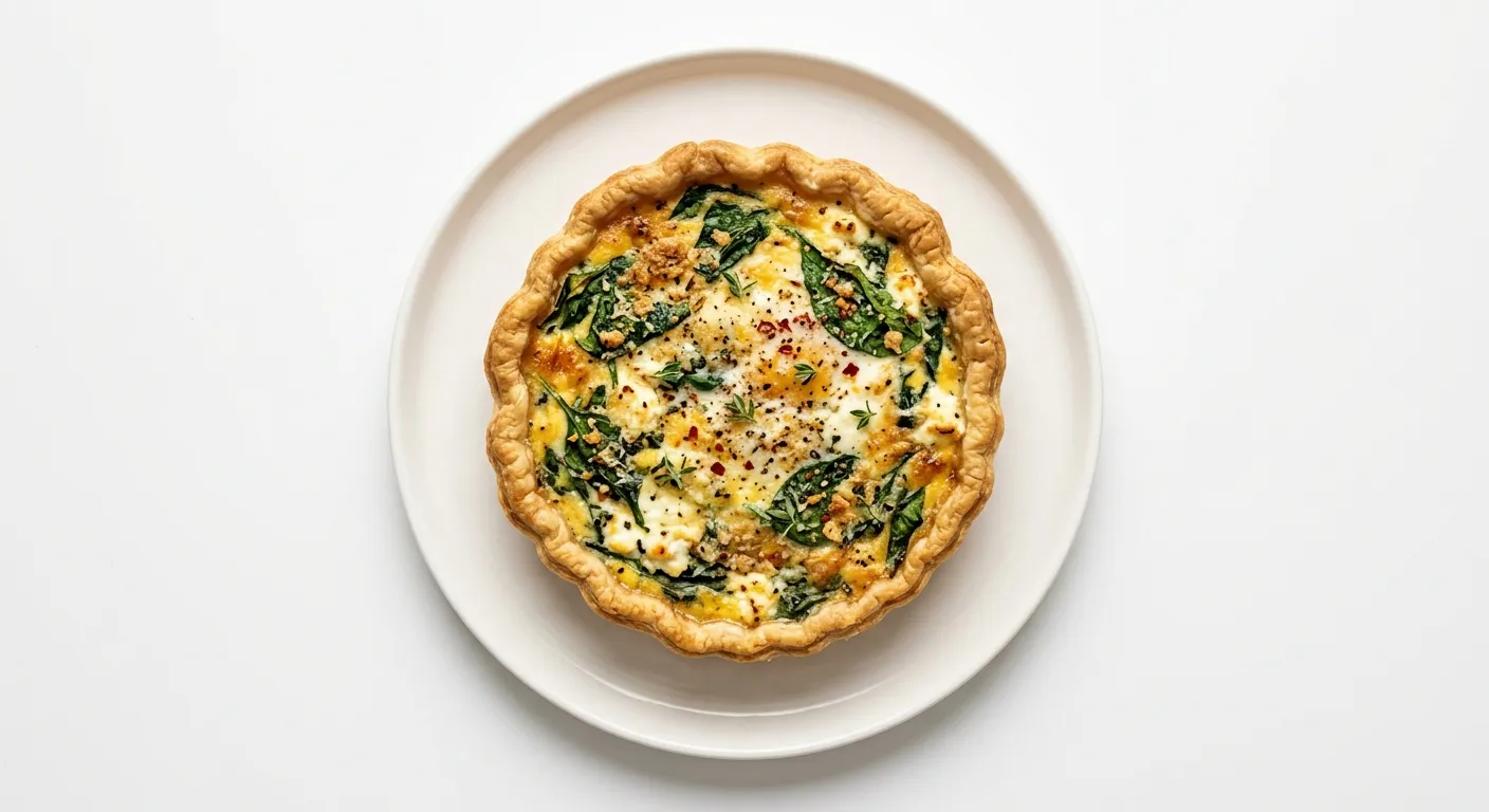 Gourmet Spinach and Ricotta Breakfast Tart