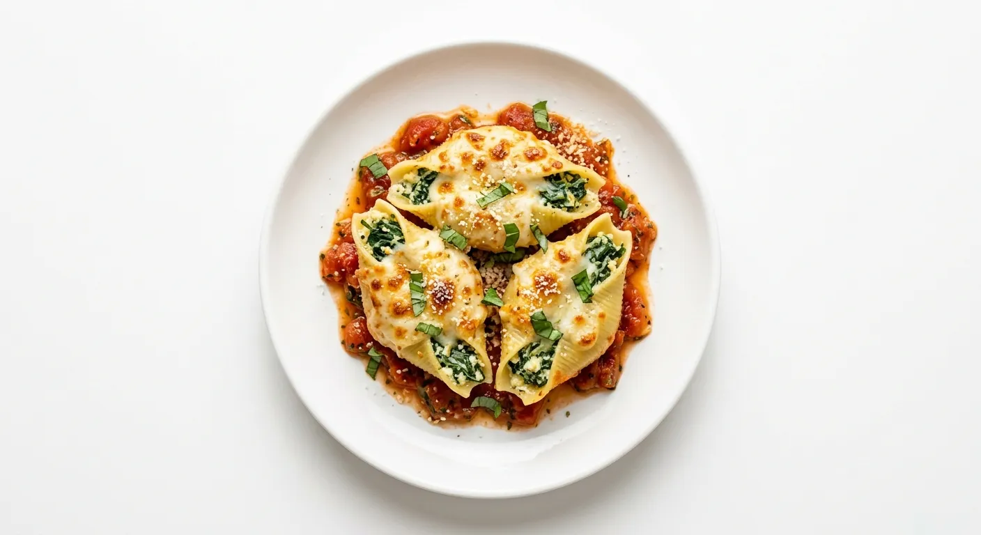 Gourmet Spinach and Ricotta Stuffed Shells