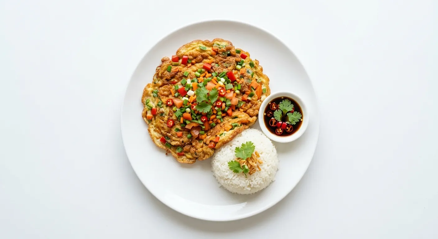 Thai-Inspired Breakfast Omelette with Vegetables