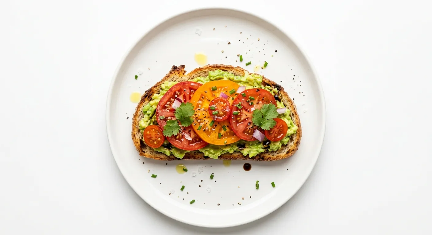 Tomato and Avocado Toast