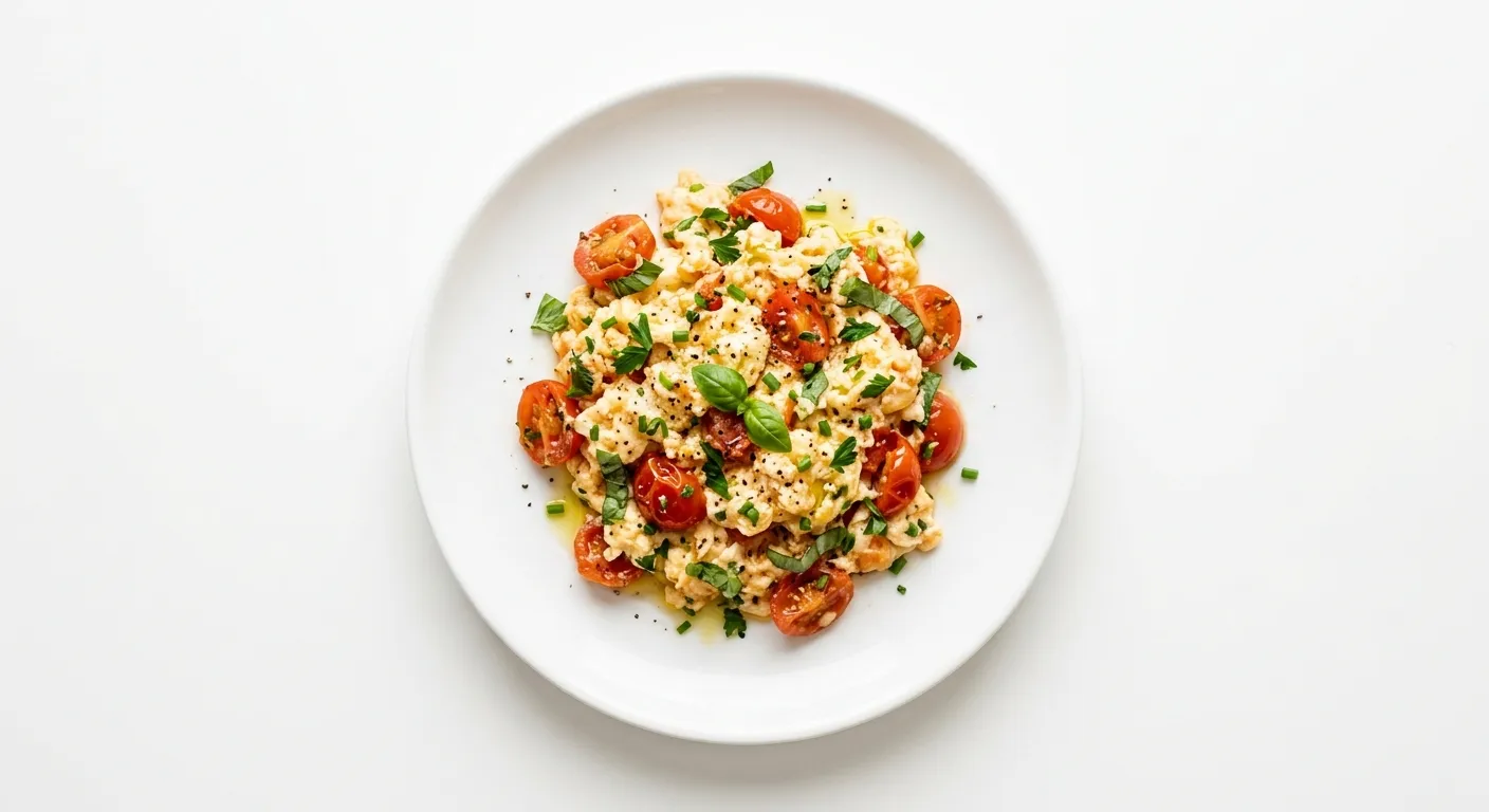 Tomato and Herb Scramble