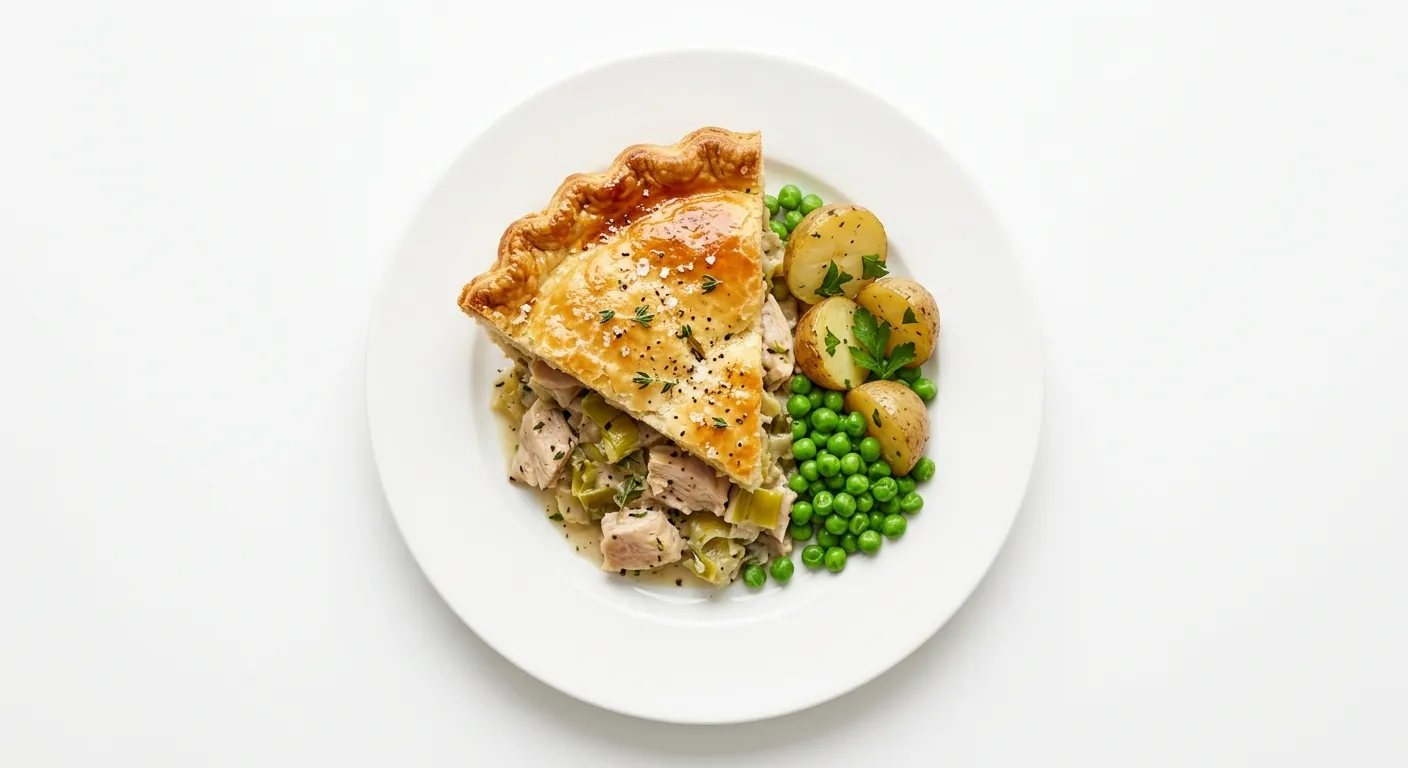 Autumn Turkey and Leek Pie