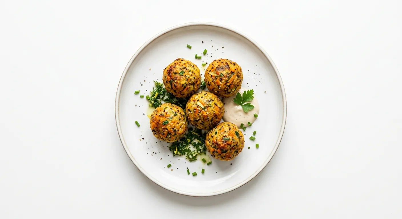 Vegan Baked Vegetable Balls