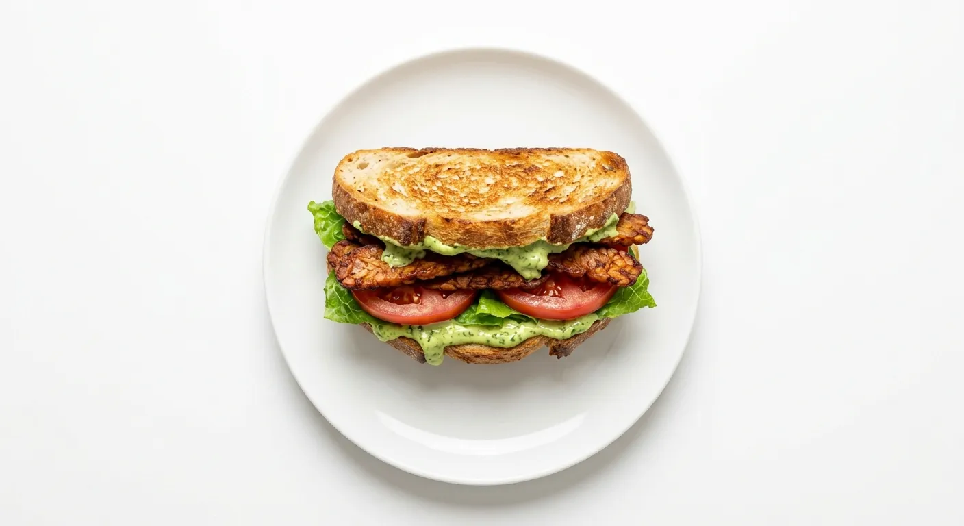 Vegan Summer BLT with Basil Aioli
