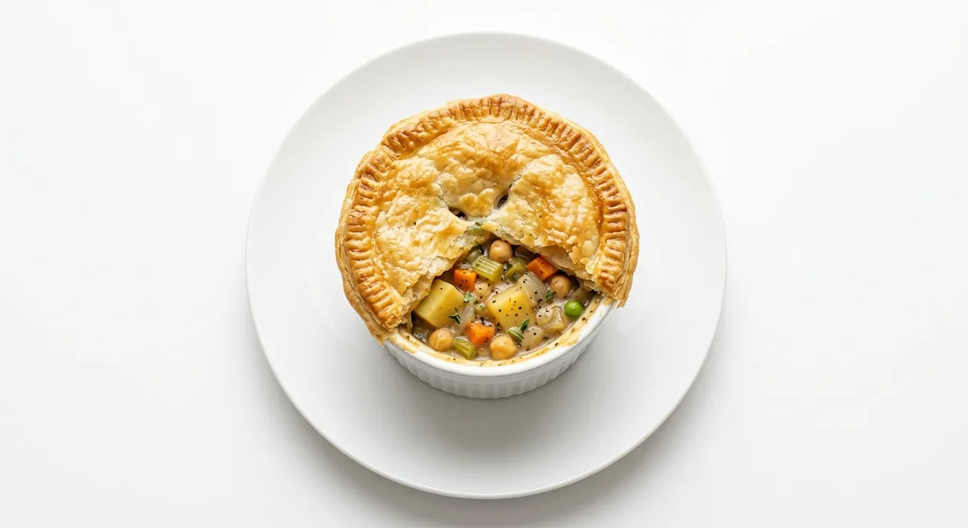 Vegan Chickpea and Potato Pot Pie