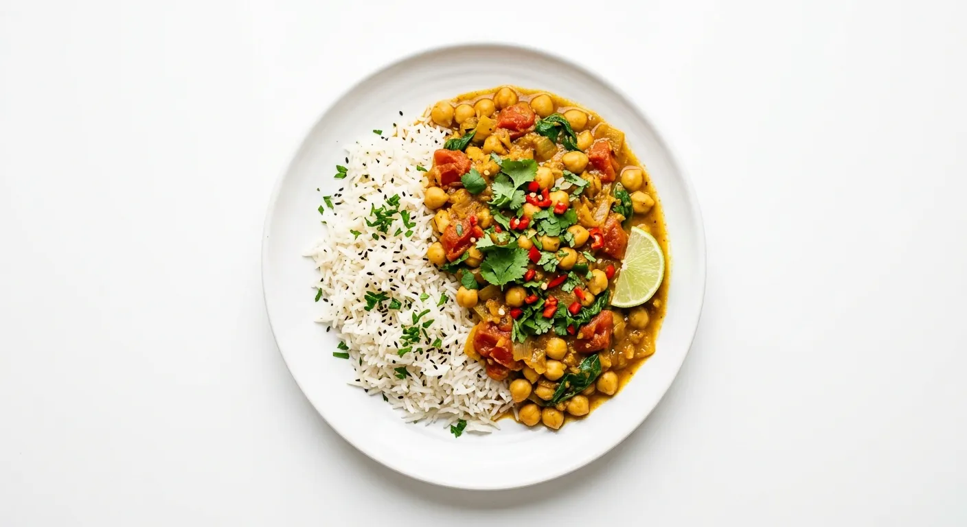 Vegan Chickpea and Tomato Curry