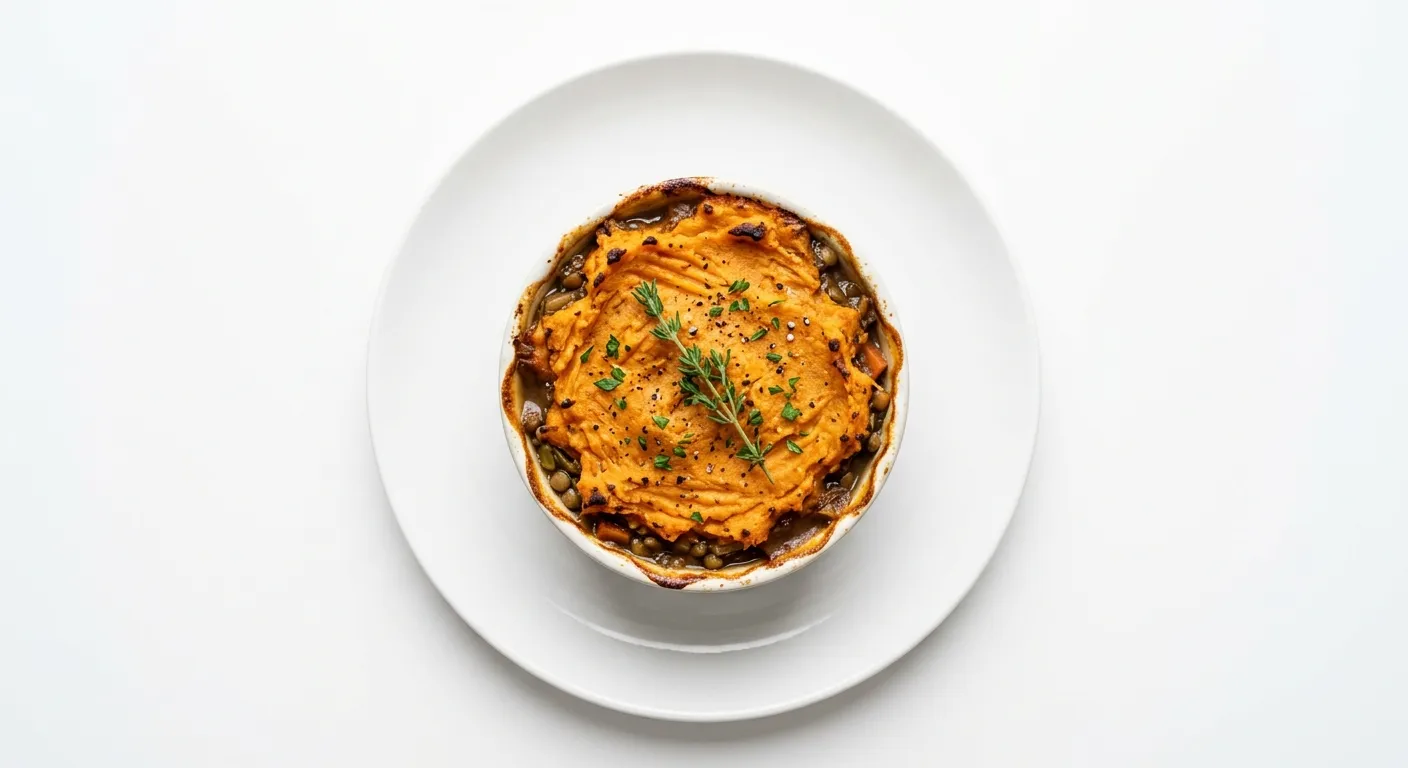 Vegan Leek and Sweet Potato Shepherds Pie