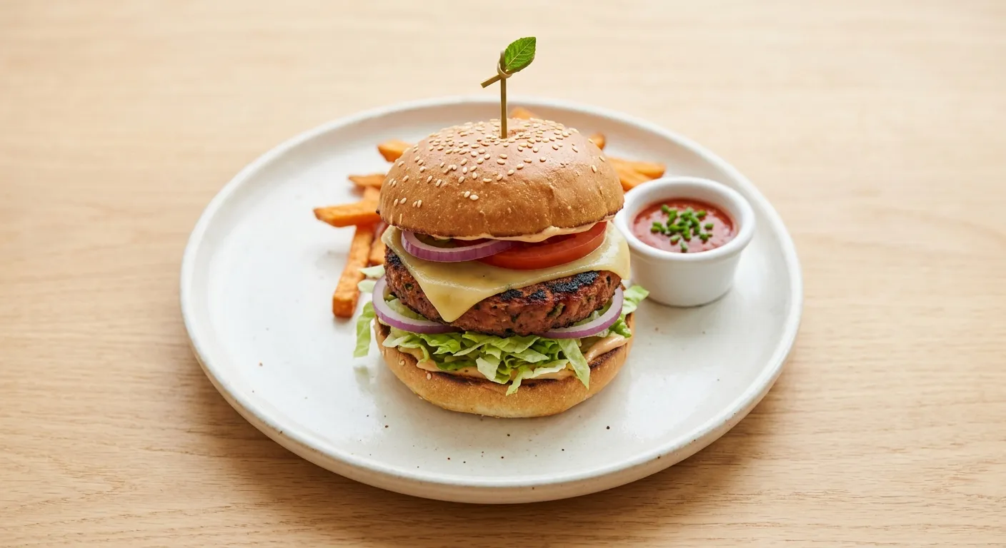 Vegan McDonalds Burger