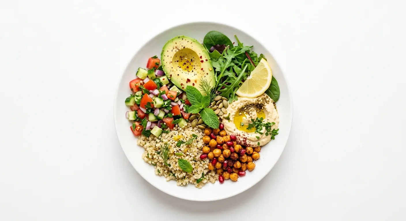 Vegan Mediterranean Breakfast Bowl
