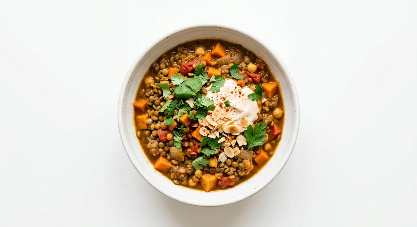 Vegan Moroccan Lentil Stew