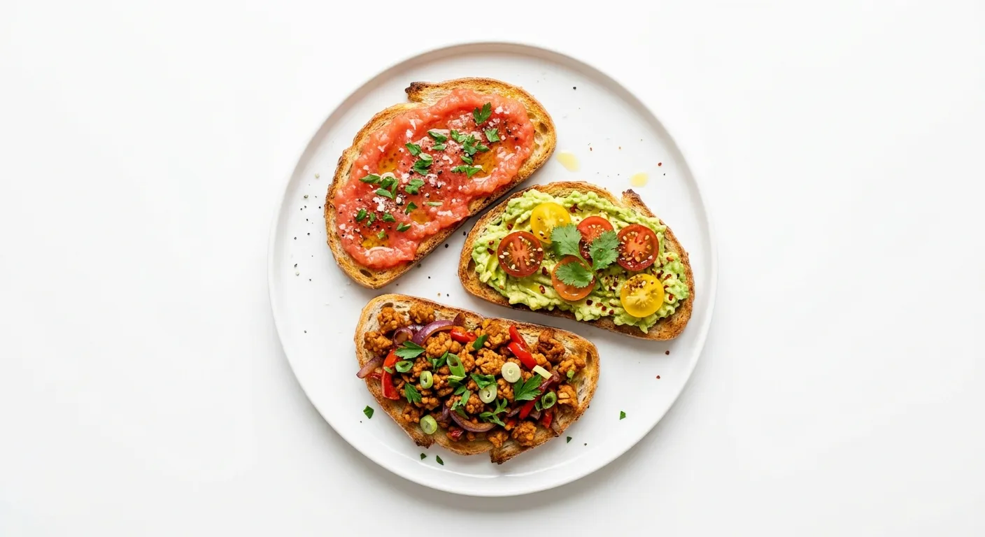 Vegan Spanish Breakfast Tostada