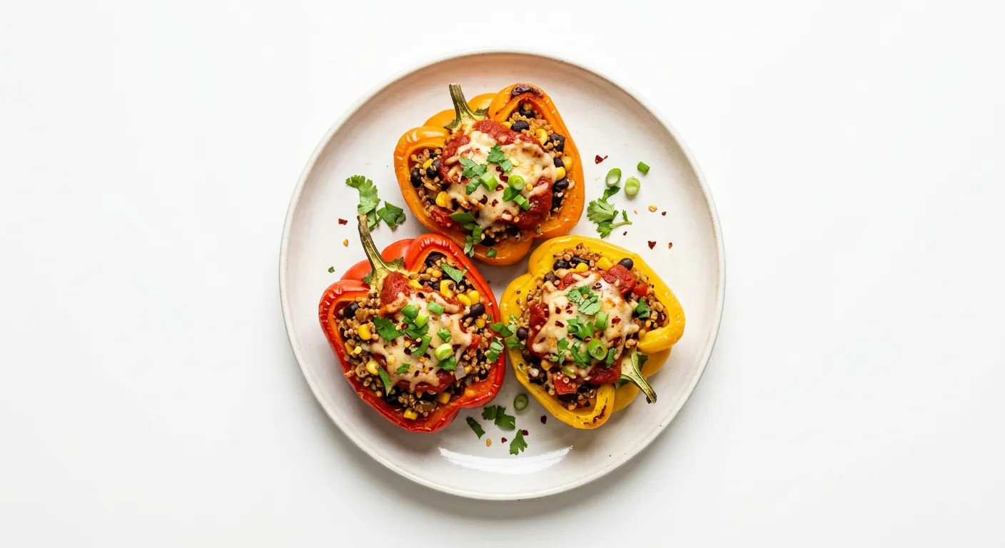Vegan Stuffed Bell Peppers