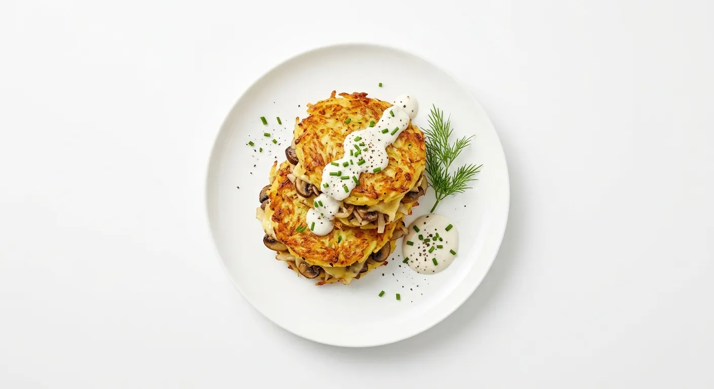 Vegan Stuffed Kartoffelrösti
