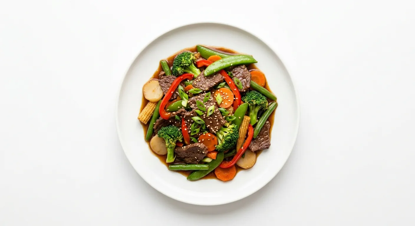 Autumn Vegetable and Beef Stir-Fry