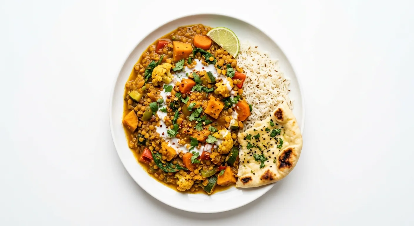 Autumn Vegetable and Lentil Curry