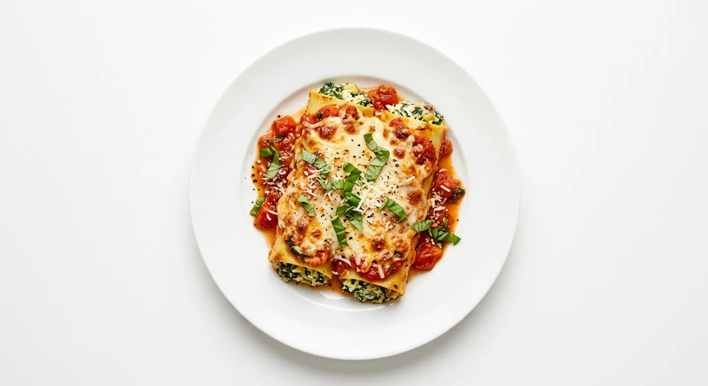 Autumn Vegetable and Ricotta Cannelloni
