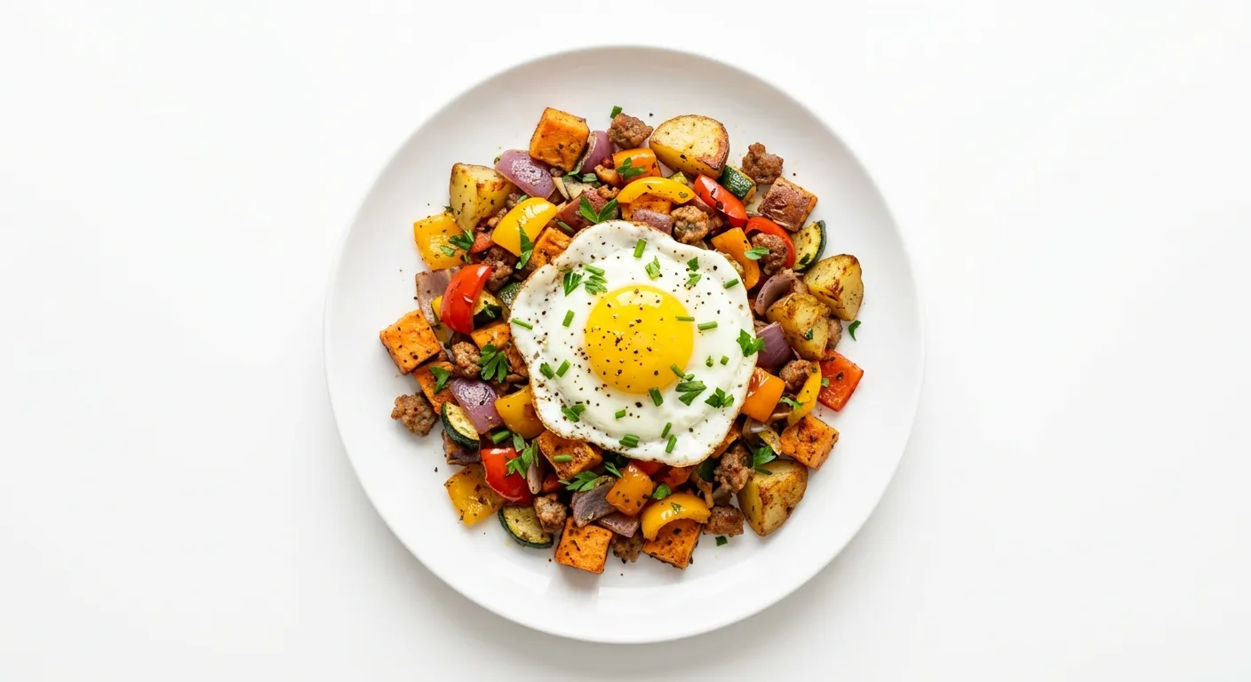 Autumn Vegetable Breakfast Hash