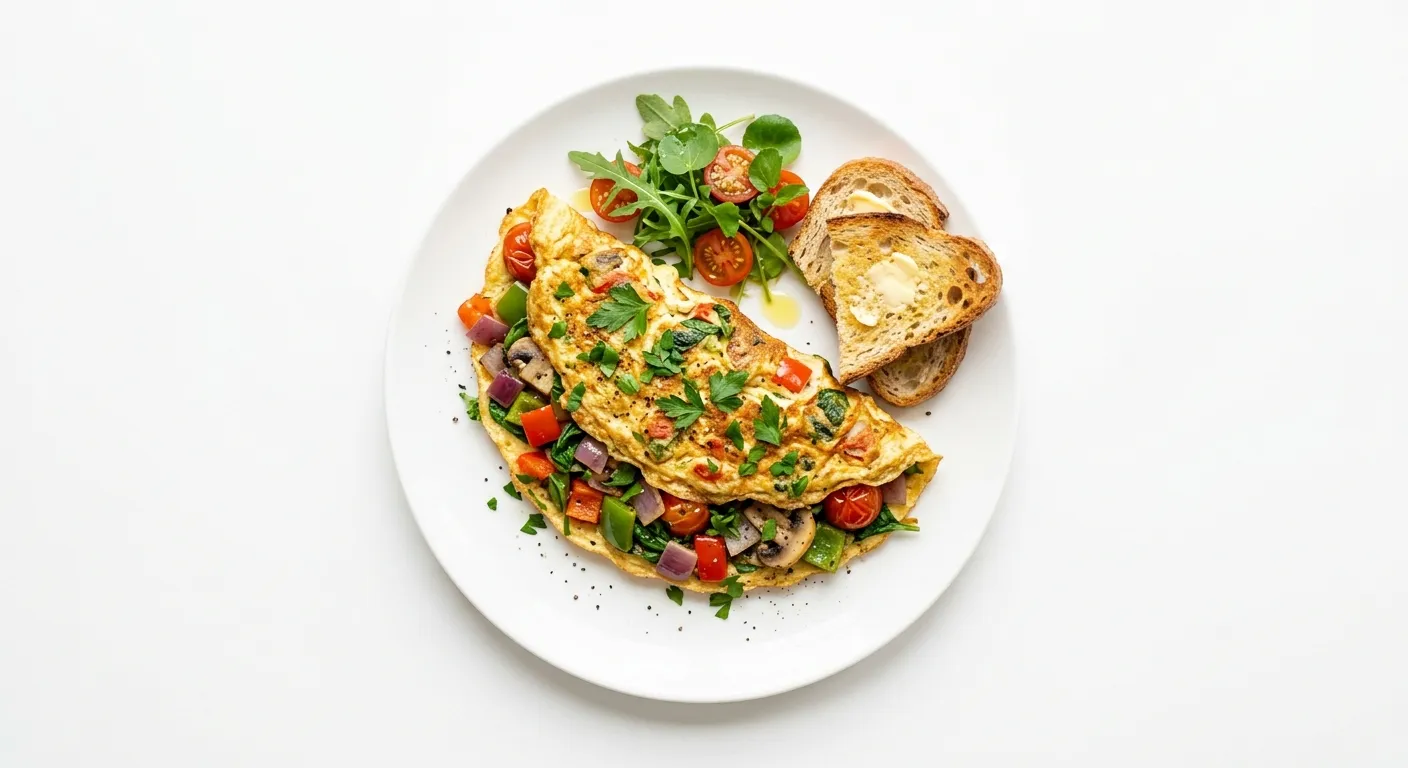 Autumn Vegetable Omelette
