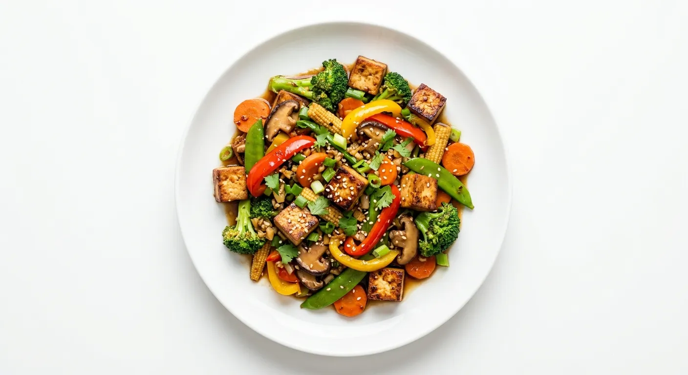Vegetable Stir-Fry with Tofu