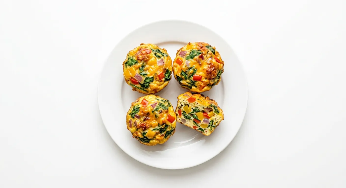 Vegetarian Breakfast Egg Muffins