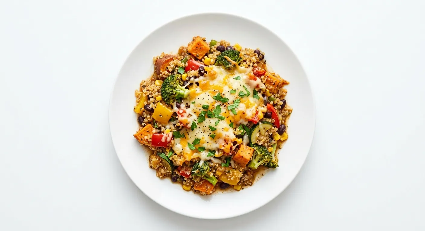 Vegetarian Casserole with Quinoa and Vegetables