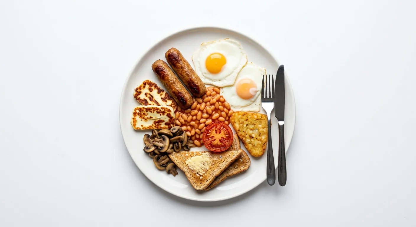Vegetarian Full English Breakfast