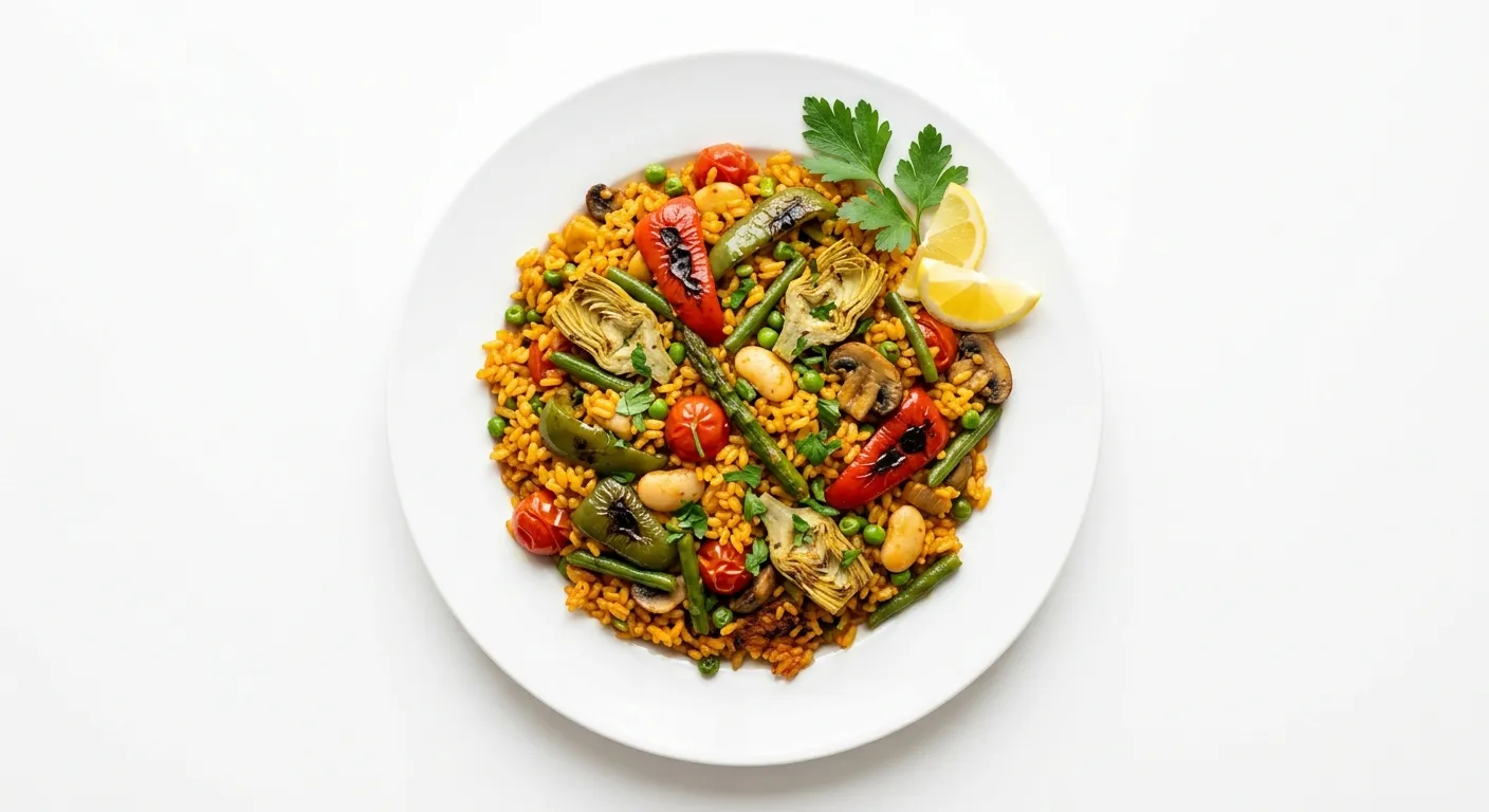 Gourmet Vegetarian Paella