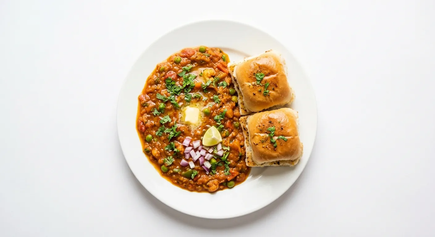 Vegetarian Pav Bhaji