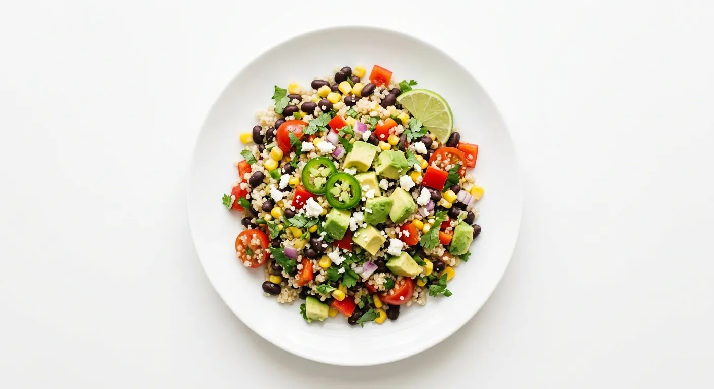 Vegetarian Quinoa and Black Bean Salad