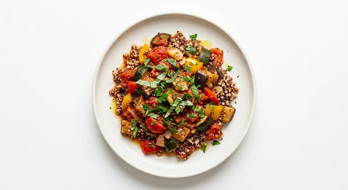 Vegetarian Ratatouille with Quinoa
