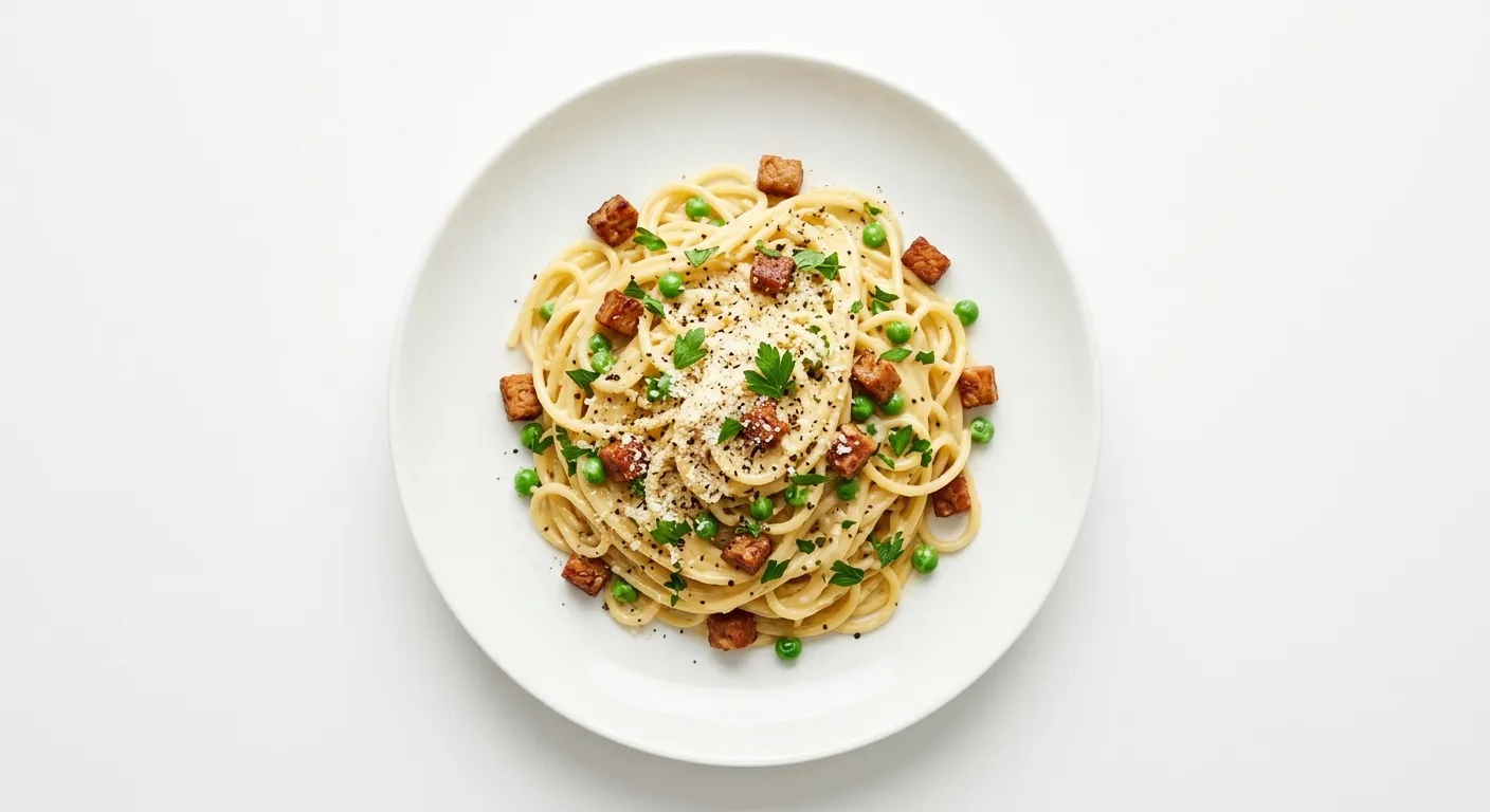 Vegetarian Spaghetti Carbonara